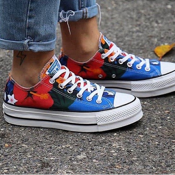 converse paradise print